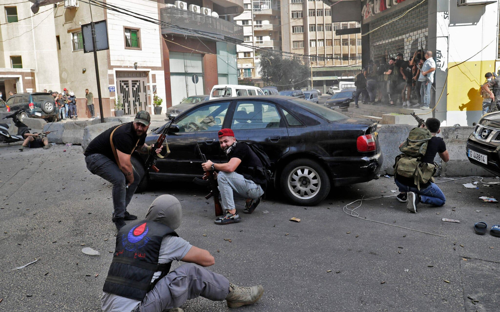 Deadly shooting rocks Beirut as tensions over blast probe erupt